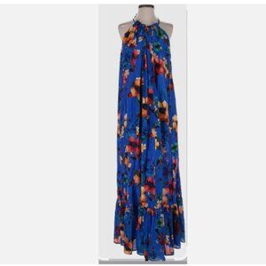 Tucker CHLOE SILK COTTON MAXI DRESS SMALL